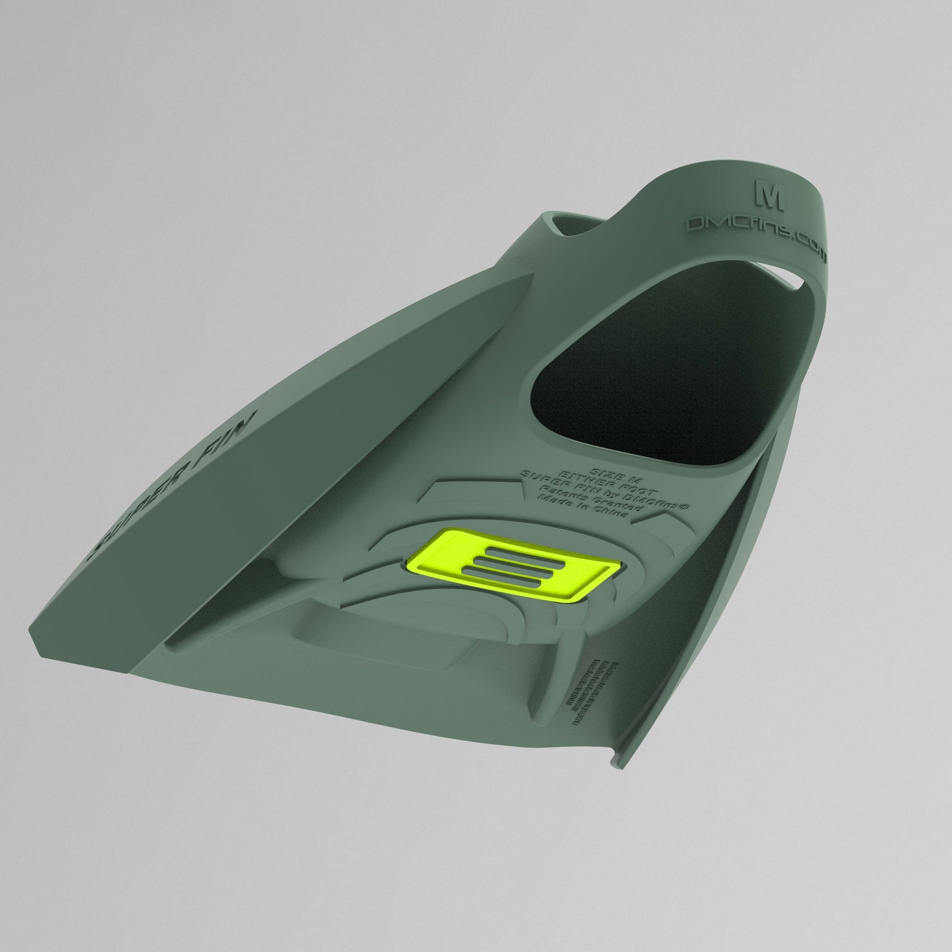 Speedo DMC Super Fin - Green/Yellow